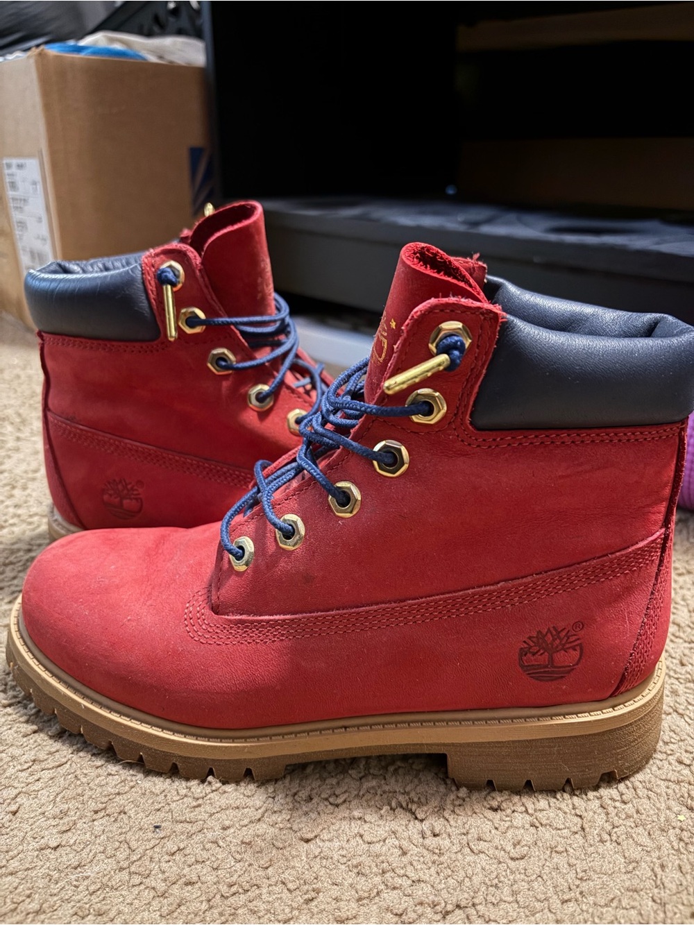 Timberland Red Premium Boot